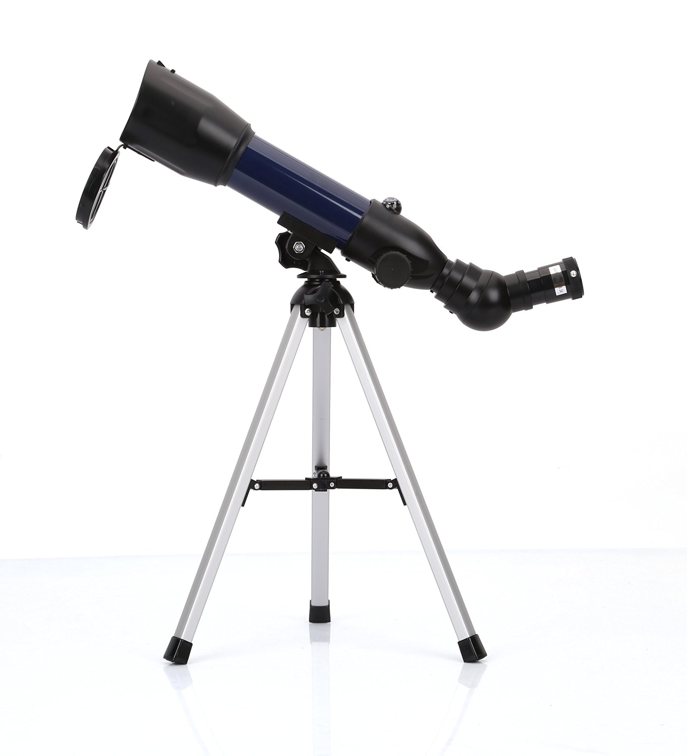 Télescope astronomique en observation nocturne